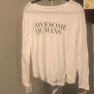 Awesome humans figs scrubs under shirt size large
